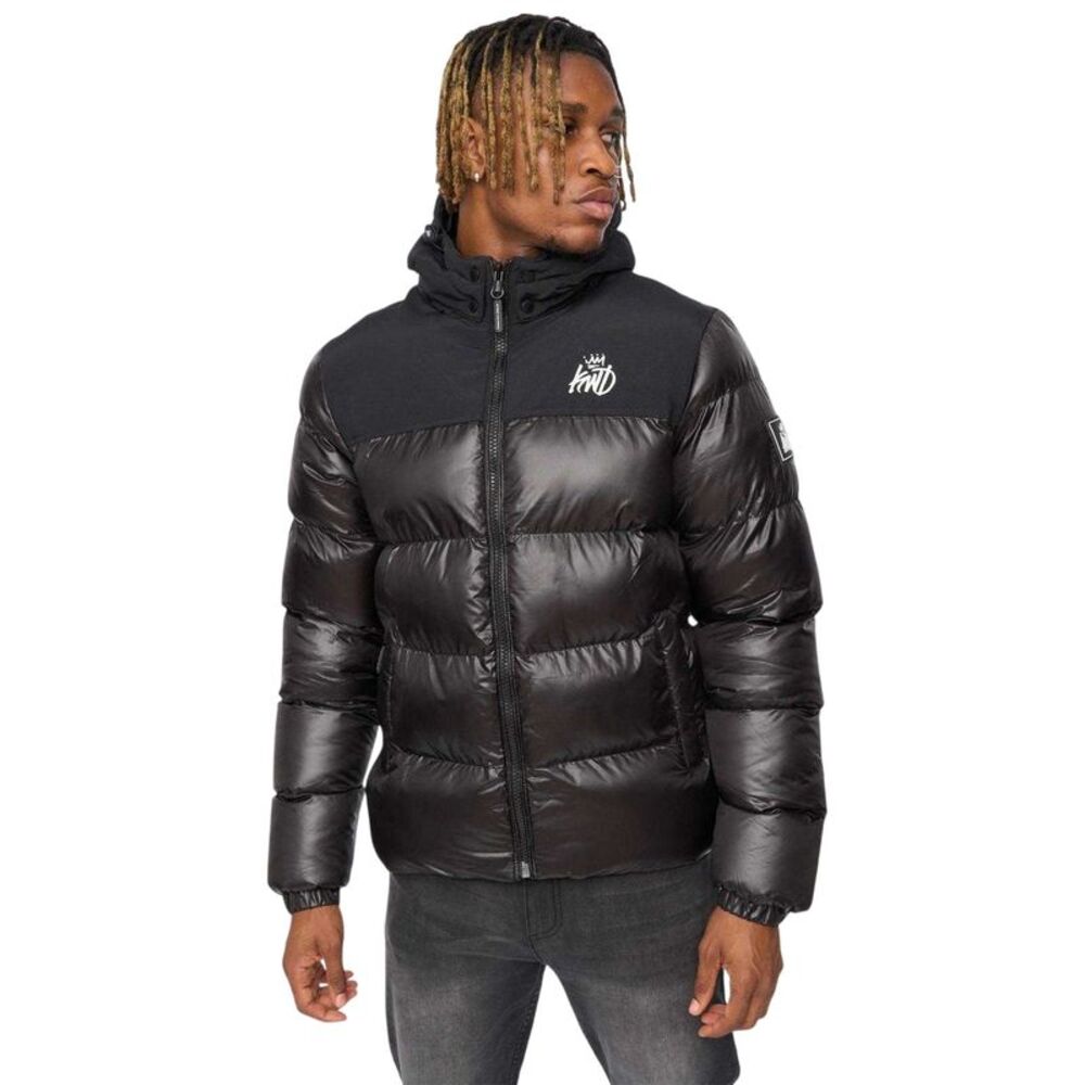 Kings Will Dream Mens Quilted Polyester Puffer Jacket / Black